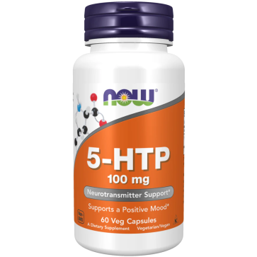 5 HTP 100mg 60 vcaps Now Foods