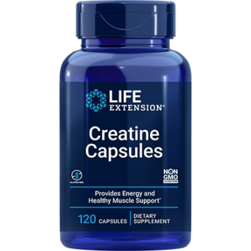 Creatine 120 Capsules Life Extension