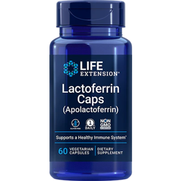 Lactoferrin Caps Apolactoferrin 60 vegetarian capsules Life Extension