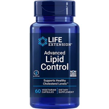 Advanced Lipid Control 60 vegetarian capsules Life Extension