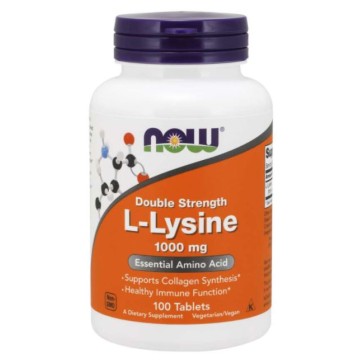 L-Lysine 1000mg 100tbs Now Foods