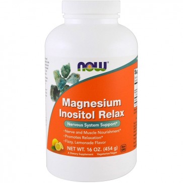 Magnesio Inositol Relax 454g Now Foods