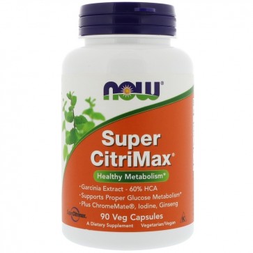 Super CitriMax 90 Vcaps NOW Foods