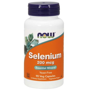 SELENIUM 200mcg  90 VCAPS Now Foods