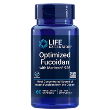 Optimized Fucoidan with Maritech  60 vegetarian capsules  Life Extension