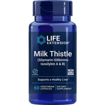Milk Thistle, 60 Vegetarian Capsules (750 mg per Capsule)