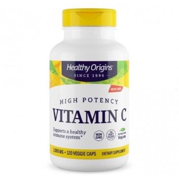 Vitamina C 1000 120s HEALTHY Origins