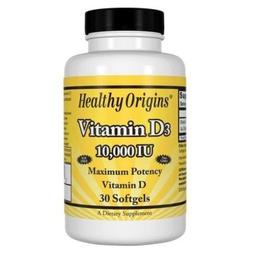 Vitamina D3 10.000 30s HEALTHY Origins