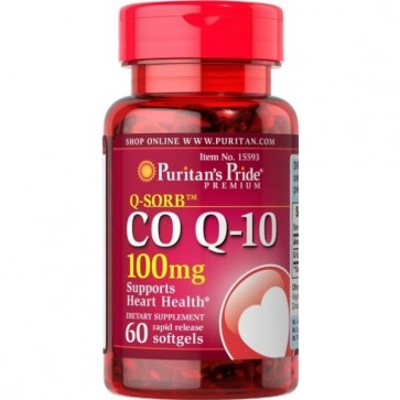 CoQ-10 100 mg 60s Q-SORB Puritan