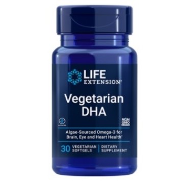 Vegetarian DHA 30 veg softgels LIFE Extension