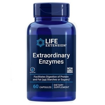 Extraordinary Enzymes 60 caps LIFE Extension