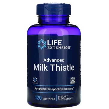 Advanced Milk Thistle 120 softgels Life Extension