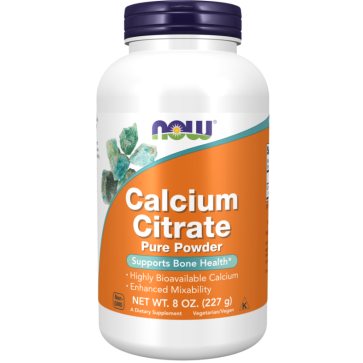 Calcium Citrate, Pure Powder, 8 oz (227 g) Now foods