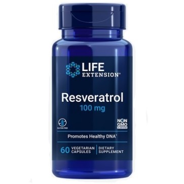 Resveratrol 100 mg. 60 vegetarian capsules LIFE Extension