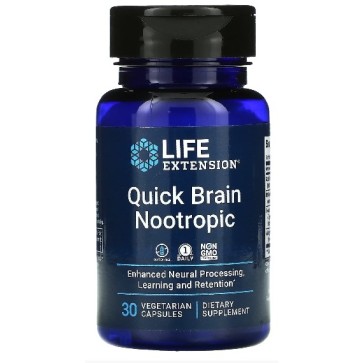 Quick Brain Nootropic 30s Life Extension