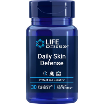 Daily Skin Defense, 30 Vegetarian Capsules