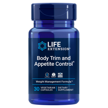 Body Trim and Appetite Control 30 vegetarian capsules Life Extension