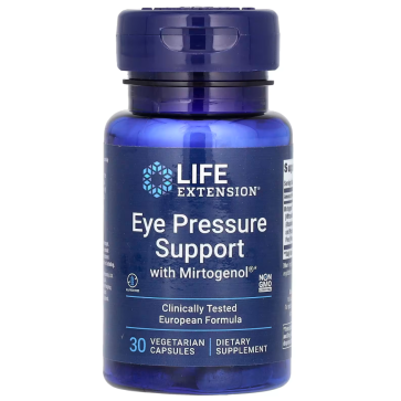 Eye Pressure Support with Mirtogenol, 30 cápsulas vegetarianas Life Extension