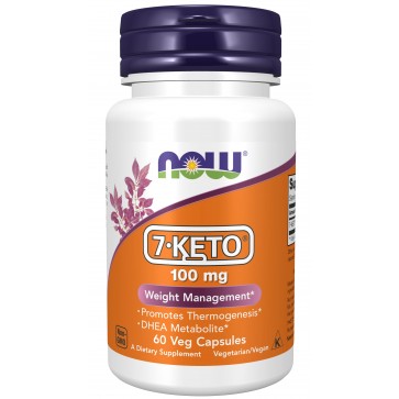 7 Keto 100mg 60 vcaps Now Foods