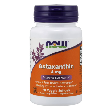 Astaxanthin 4mg 60s Now Foods