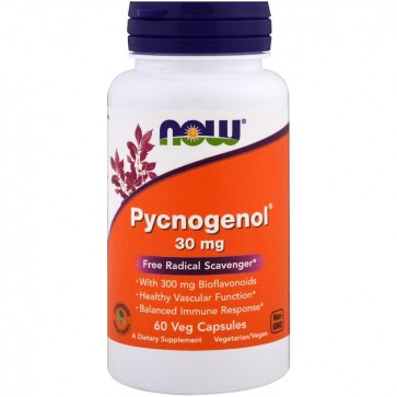 Pycnogenol 30mg NOW Foods