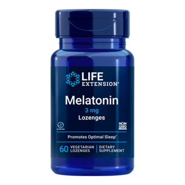 Melatonin 3mg Lozenges Life Extension