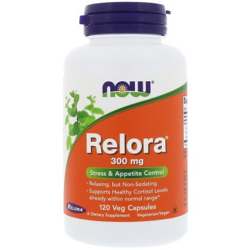 Relora 300mg 120caps NOW Foods