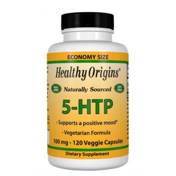 5 HTP 100mg 120 vcaps Healthy Origins  validade: 12/2021