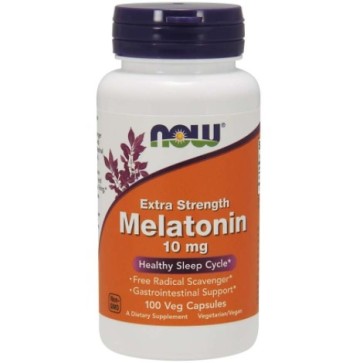 Melatonina 10mg 100 caps Now Foods