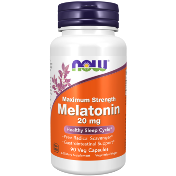 MELATONIN 20MG 90 VCAPS Now foods