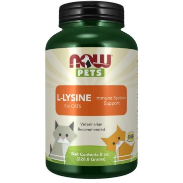 L Lysine for Cats Powder Now foods Pets