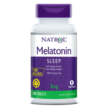 Melatonin 3mg T/R Tab-100 Natrol