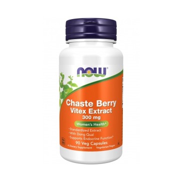 Chaste Berry Vitex extract 300mg 90veg caps Now