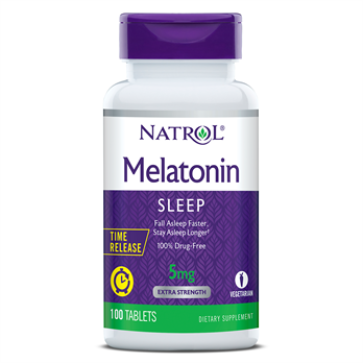 Melatonin 5mg T/R Tab-100 Natrol