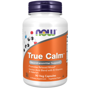 True Calm, 90 Veg Capsules Now foods