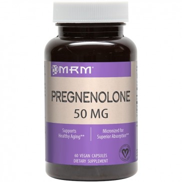 Pregnenolone 50mg 60 vcaps MRM