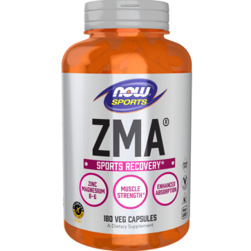 ZMA, Sports Recovery, 180 Veg Capsules Now foods