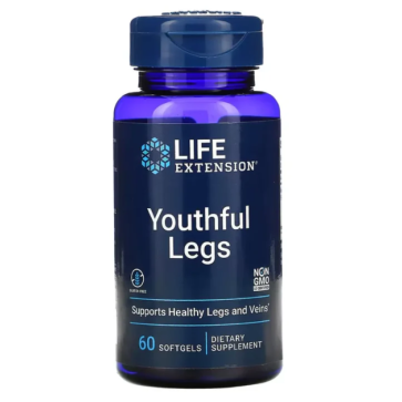 Youthful Legs, 60 Softgels (250 mg per Softgel) Life Extension