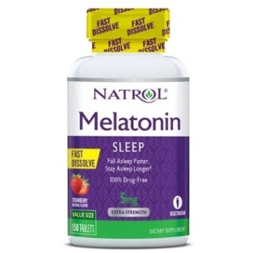 Melatonin 5mg F/D Tab-150 Natrol