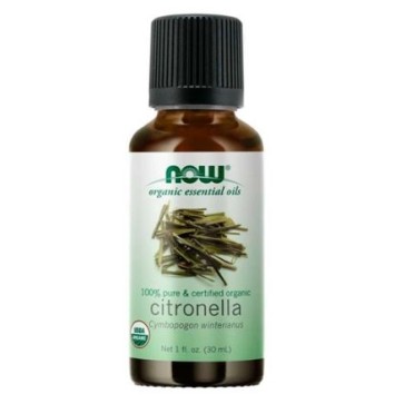 ORGANIC CITRONELLA OIL  1oz NOW Foods