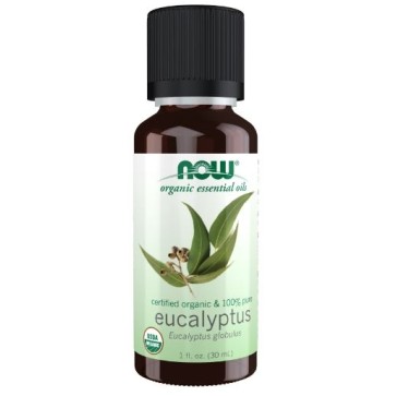 ORGANIC EUCALYPTUS OIL   1oz NOW Foods