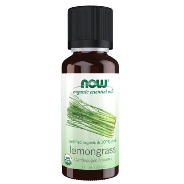 ORGANIC LEMONGRASS OIL 1 oz NOW Foods