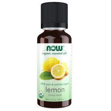 ORGANIC LEMON OIL 1oz NOW Foods