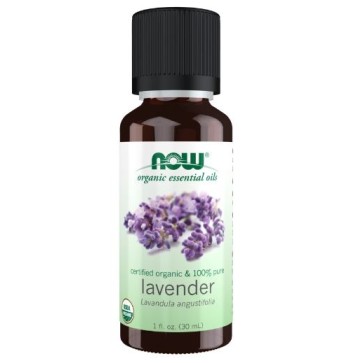 ORGANIC LAVENDER OIL 1oz NOW Foods