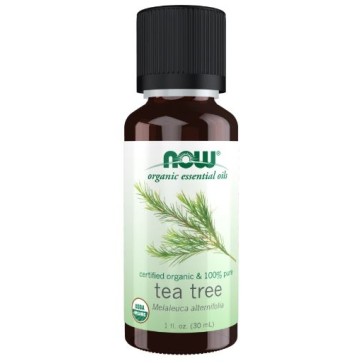 ORGANIC TEA TREE OIL 1oz NOW Foods