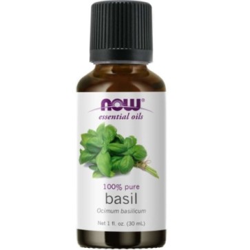 BASIL OIL  1oz NOW Foods