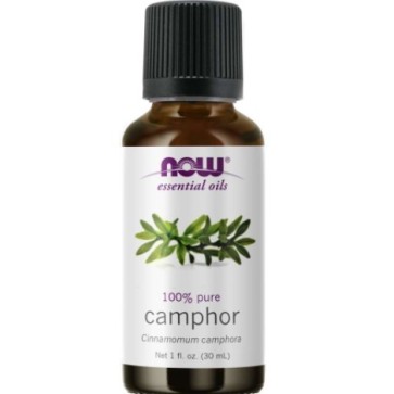 CAMPHOR OIL  1oz NOW Foods