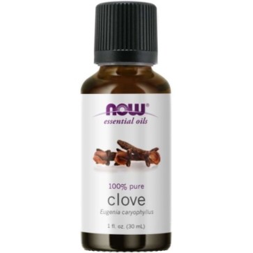 CLOVE OIL  1 OZ NOW Foods