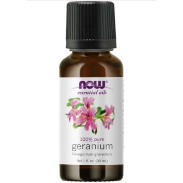 GERANIUM OIL  1 OZ NOW Foods