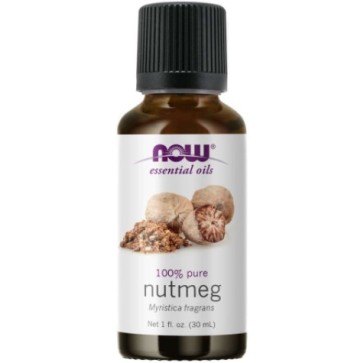 NUTMEG OIL PURE  1oz  NOW Foods